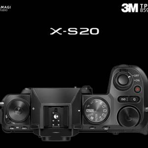 3M&trade; Paint Protection Film 8592 Film Cover For FUJIFILM X-S20 機頂、機底透明保...