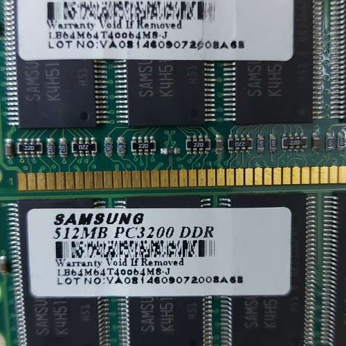 RAM 4 條