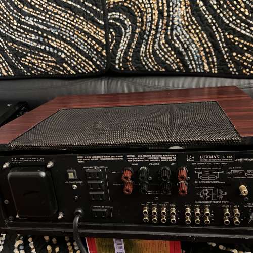 Luxman L-68A純甲類立體聲擴大機（香港電壓 220V）