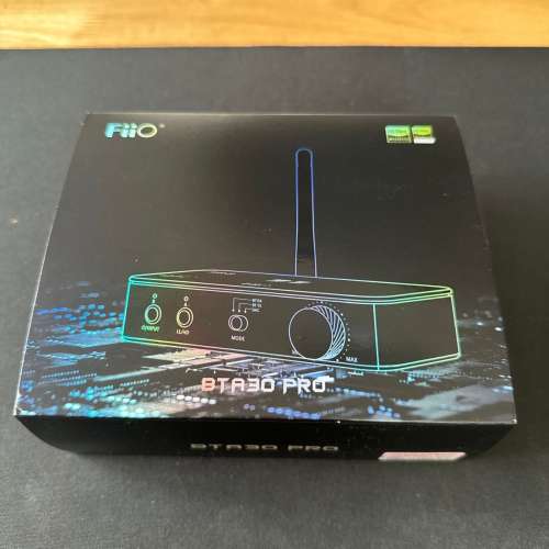 二手 行貨 新淨 有盒 跟配件 運作正常 FiiO HiFi 藍牙解碼發射接收器 BTA30 Pro