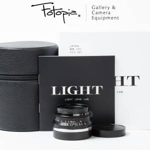 || Light Lens Lab 35mm F2 - Black Paint / Leica M Mount / V7LC ||