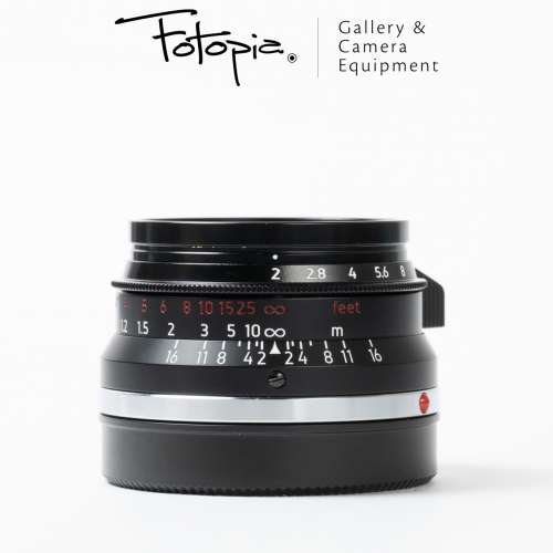 || Light Lens Lab 35mm F2 - Black Paint / Leica M Mount / V7LC ||