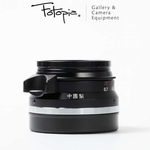 || Light Lens Lab 35mm F2 - Black Paint / Leica M Mount / V7LC ||