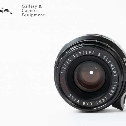 || Light Lens Lab 35mm F2 - Black Paint / Leica M Mount / V7LC ||