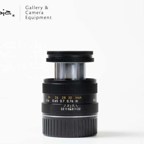 || Leica Macro-Elmar-M 90mm F4 - Black / 11633 with hood (6-bit coded) ||