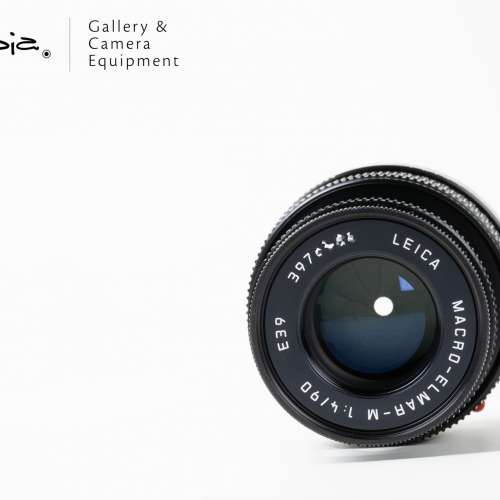 || Leica Macro-Elmar-M 90mm F4 - Black / 11633 with hood (6-bit coded) ||