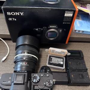 Sony A7III 淨機連鏡頭和轉接環