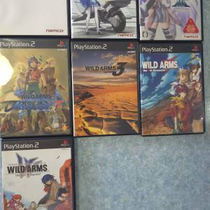 PS2 Xenosaga & Wild Arms 遊戲合集