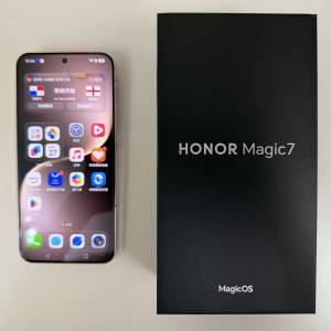 出讓99%新國行版榮耀 Honor Magic 7 12+256GB 朝霞金 已內置Google Play