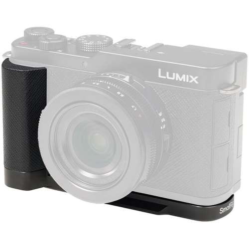SmallRig L-Shaped Mount Plate with Silicone Handle for Panasonic LUMIX L10