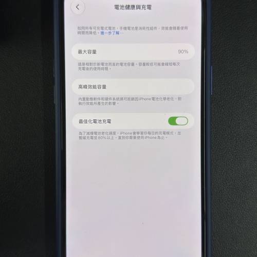 Apple iPhone 13 Pro Max 128GB 天峰藍色 美版 電池健康度90% 更換過電池￼