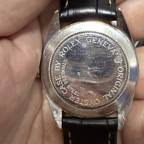 Tudor 75205 金套 布紋面 淨錶 送靚皮帶 原裝包金扣 $7300