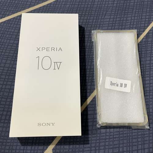 85% 新 Sony Xperia 10 IV 6 GB + 128 GB (XQ-CC72) 原裝行貨有單有盒有玻璃貼有手機...