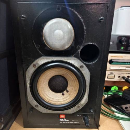 JBL 4401 兩音路監聽喇叭Studio Monitor Speaker 8成新