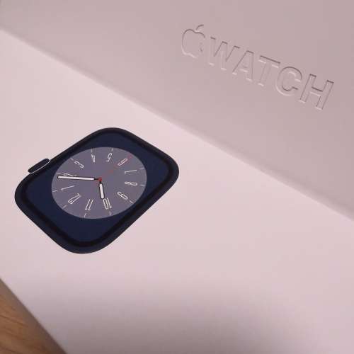Apple Watch Series 8 45mm GPS Midnight Aluminum + Sport 錶帶 有盒齊配件