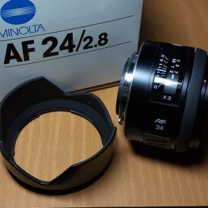 Minolta AF 24mm F2.8