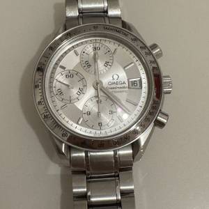 Omega Speedmaster Date 超霸計時日曆款 (銀面 3513.30) 全套有原裝保養卡