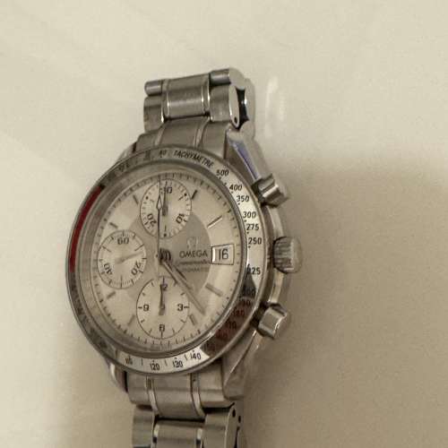 Omega Speedmaster Date 超霸計時日曆款 (銀面 3513.30) 全套有原裝保養卡