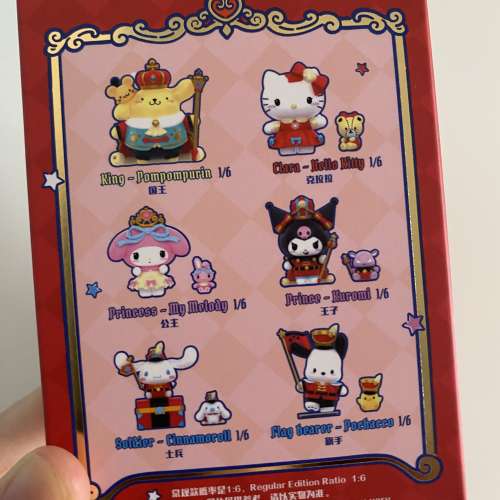 TOP TOY Sanrio Characters The Nutcracker 嘉年華盲盒