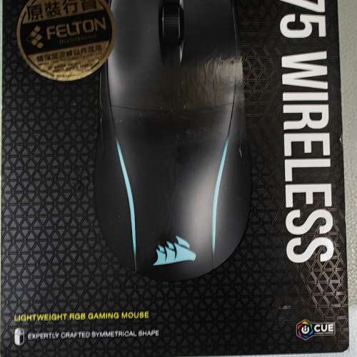 99% New 行貨Corsair M75 Wireless Lightweight RGB (兩年代理保養）