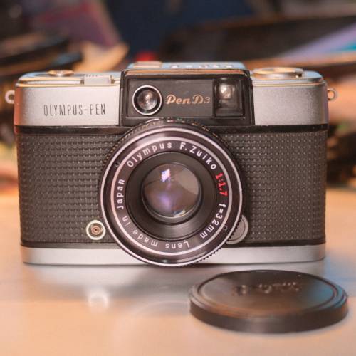 Olympus Pen D3 半格機 文青菲林機 film 1.7光圈