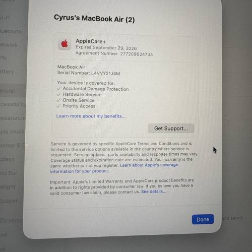 MacBook Air 13-inch, M2, 512GB