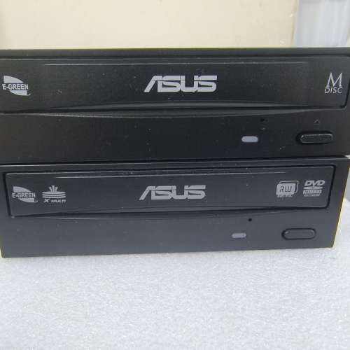 ASUS 24x DVD-RW 光碟機  2台 (100% WORK)