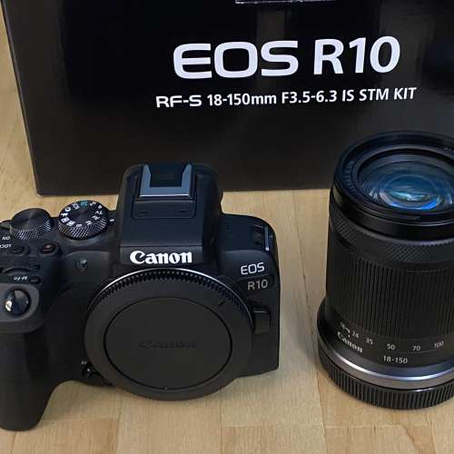 Canon EOS R10 連 RF-S18-150mm f/3.5-6.3 IS STM 鏡頭套裝
