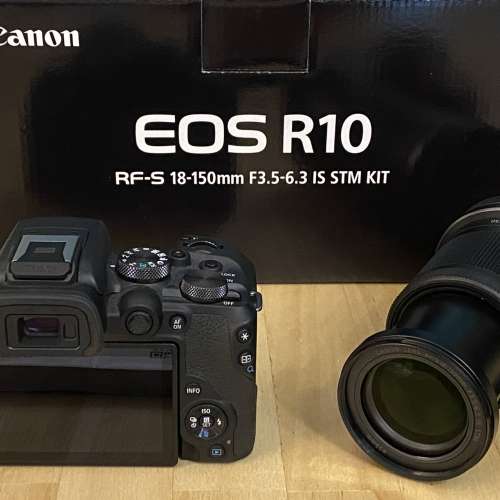 Canon EOS R10 連 RF-S18-150mm f/3.5-6.3 IS STM 鏡頭套裝