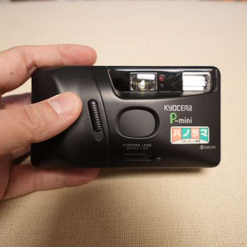美品Kyocera P-Mini 32mm f/3.5 定焦 菲林相機