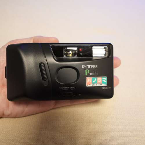 美品Kyocera P-Mini 32mm f/3.5 定焦 菲林相機