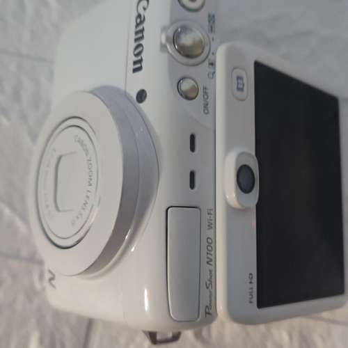 极罕靚仔Canon  N100 Wi-Fi 輕触屏钢琴漆面前後雙鏡頭