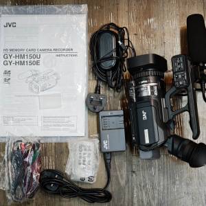 JVC GY-HM150E 3CCD ProHD 功能正常 99%new 配件齊全