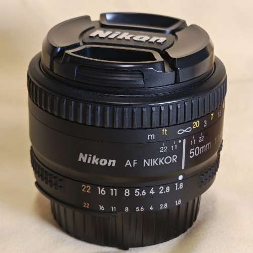 Nikon AF Nikkor 50mm f/1.8D Lens