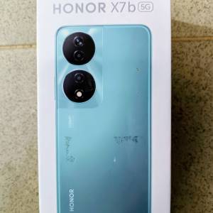 Honor X7b 8+256gb  顏色：墨玉青 齊配件