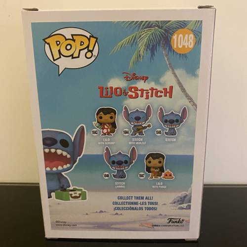 Funko Pop - Lilo & Stitch ~ Stitch with record player 1048