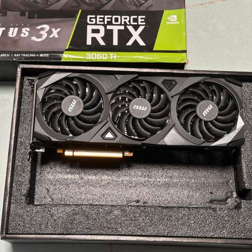RTX 3060 ti (RTX3060ti) MSI VENTUS 3X 8G OC LHR