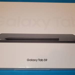 Samsung Tab S9 Wi-Fi 版 256GB 全套連盒保護蓋