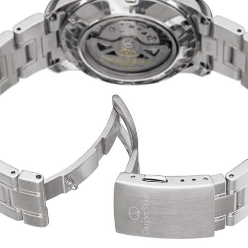 NEW 全新 ORIENT STAR RE-AT0003S00B Semi Skeleton Contemporary Open Heart Watch...