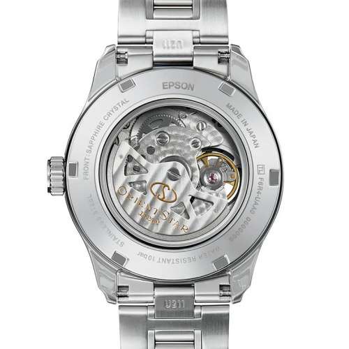 NEW 全新 ORIENT STAR RE-AT0003S00B Semi Skeleton Contemporary Open Heart Watch...