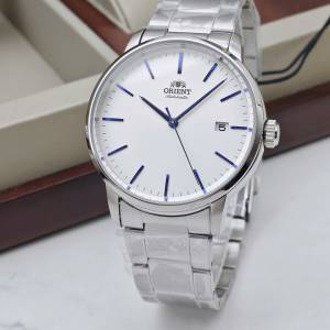 NEW 全新 ORIENT Class Watch 藍針 White 白色 簡約 自動機械錶 (自動上鍊) 日本東...