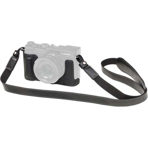 SmallRig Panasonic LUMIX L10 Half-Case with Shoulder Strap (Black) - 6274