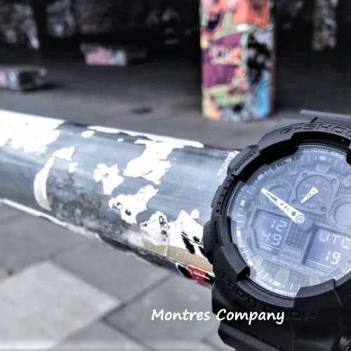 Montres Company 香港註冊公司(33年老店) 卡西歐 CASIO G-Shock 防磁 黑色 超大錶...