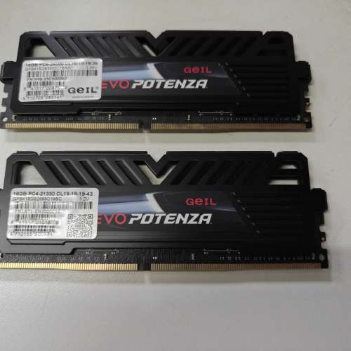 GEIL EVO DDR4 32GB (16GB x2)