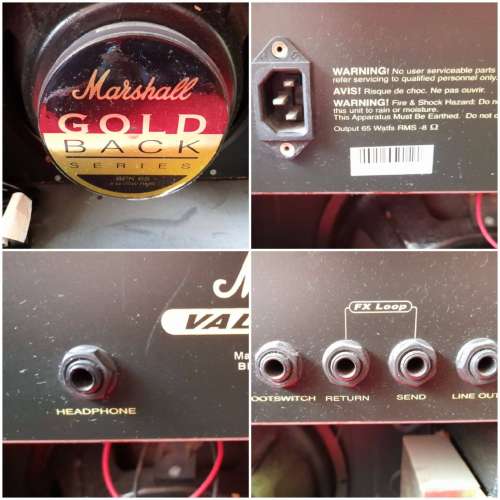 Marshall Valvestate VS65R Made in England TUBE GUITAR AMP 英國製造真空管膽機電...