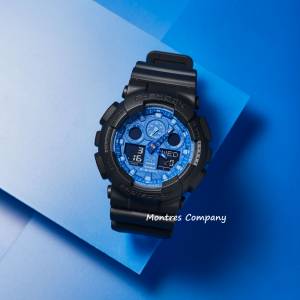 Montres Company 香港註冊公司(33年老店) 卡西歐 CASIO G-Shock 防磁 藍黑色 GA-10...