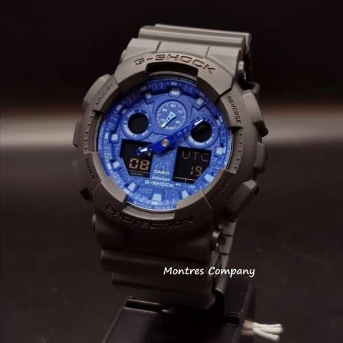 Montres Company 香港註冊公司(33年老店) 卡西歐 CASIO G-Shock 防磁 藍黑色 GA-10...