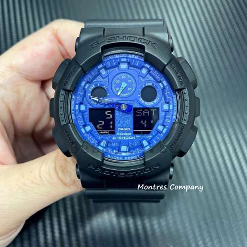 Montres Company 香港註冊公司(33年老店) 卡西歐 CASIO G-Shock 防磁 藍黑色 GA-10...