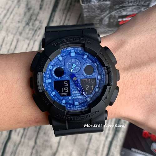 Montres Company 香港註冊公司(33年老店) 卡西歐 CASIO G-Shock 防磁 藍黑色 GA-10...