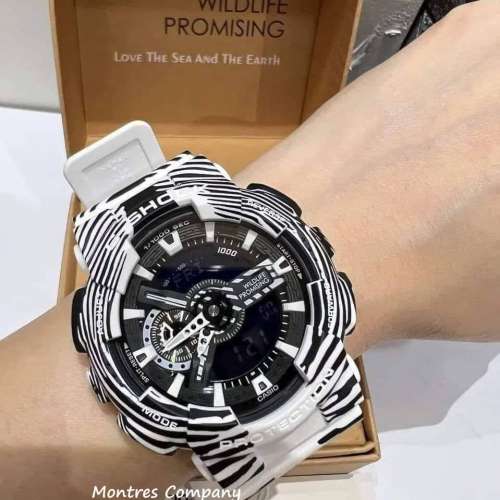 Montres Company 香港註冊公司 (33年老店) 卡西歐 CASIO G-Shock 特別版 細紋斑馬 ...